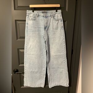 Women's Light Blue Flare Jeans